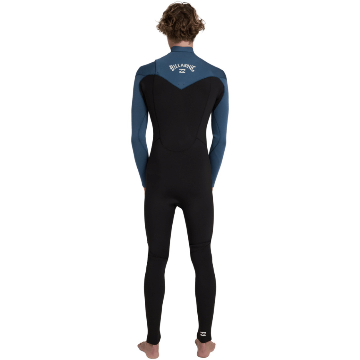 2026 Billabong Mens Absolute Core 3/2mm Chest Zip Wetsuit ABYW100293 - Dark Denim